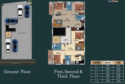 Project Image of 1004.0 - 1075.0 Sq.ft 2 BHK Apartment for buy in MP Green Bay