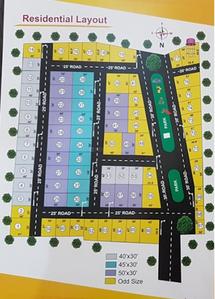 Project Image of 0.0 - 1200.0 Sq.ft Residential Plot Plot for buy in Ashraya Sri Sai Nagara