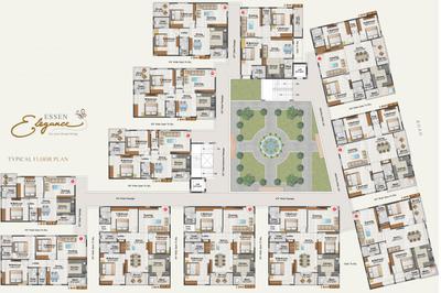 Project Image of 1050.0 - 1685.0 Sq.ft 2 BHK Apartment for buy in Essen Elegance