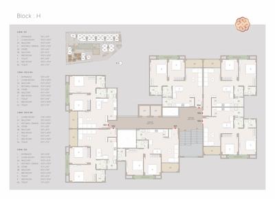 Project Image of 1647.0 - 2313.0 Sq.ft 2 BHK Apartment for buy in Adhishthan Luxuria