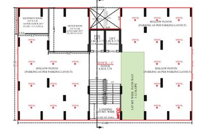 Project Image of 636.69 - 849.49 Sq.ft 2 BHK Apartment for buy in Presha The Front