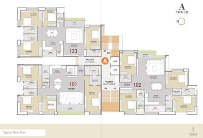 Project Image of 3100 Sq.ft 4.5 BHK Apartment / Flat for sale in Patel Nagar for Rs. 13000000