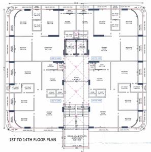 Project Image of 947.22 - 1044.53 Sq.ft 3 BHK Apartment for buy in Shlok Anmol
