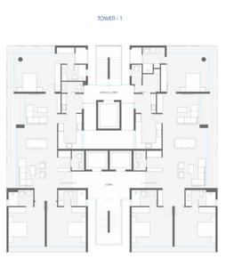 Project Image of 2200.0 - 6080.0 Sq.ft 3 BHK Apartment for buy in Ceebros One 74