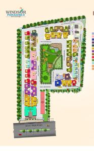 Project Image of 580.5 - 742.28 Sq.ft 2 BHK Apartment for buy in High End Windsor Paradise 2 Block A