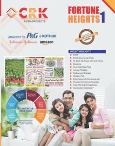 Project Image of 1800.0 - 2403.0 Sq.ft Residential Plot Plot for buy in CRK Fortune Heights1