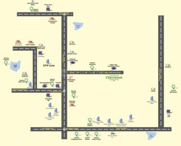 Project Image of 1151.0 - 1591.0 Sq.ft 2 BHK Apartment for buy in Delta Vaswani Claremont
