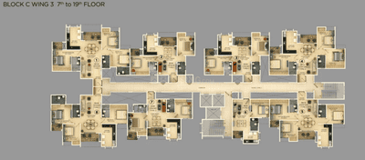 Project Image of 1057.0 - 1427.0 Sq.ft 2 BHK Apartment for buy in Provident Ecopolitan Phase 1