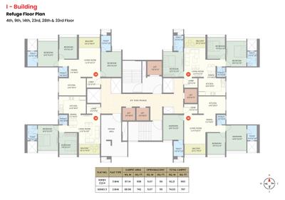 Project Image of 797.0 - 1898.0 Sq.ft 2 BHK Apartment for buy in WYCE Exclucity E F I