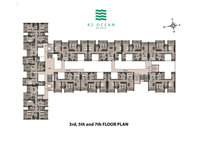 Project Image of 1243.23 - 2066.67 Sq.ft 2 BHK Apartment for buy in 82 Ocean Crest