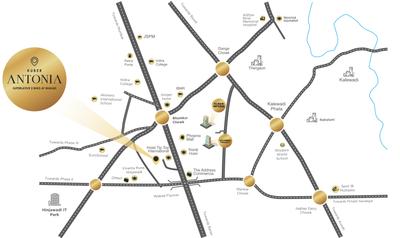 Project Image of 0.0 - 636.58 Sq.ft 2 BHK Apartment for buy in Kuber Antonia C Wing