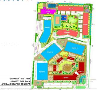 Project Image of 328.83 - 336.9 Sq.ft 1 BHK Apartment for buy in Urbainia Trinity NX Phase 1