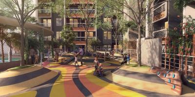 Project Image of 740.0 - 946.0 Sq.ft 2 BHK Apartment for buy in Kosmic Kourtyard Phase 2