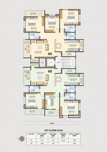 Project Image of 1163.04 - 1408.89 Sq.ft 3 BHK Apartment for buy in Swojas Avani
