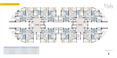 Project Image of 1247.0 - 1760.0 Sq.ft 2 BHK Apartment for buy in Eisha Basilla
