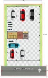 Mayuram Elite Elite Cluster Plan for ground Floor 1