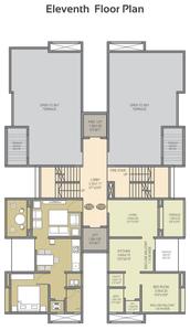 Project Image of 383.0 - 384.0 Sq.ft 1 BHK Apartment for buy in Ujwal Atul Avenue A