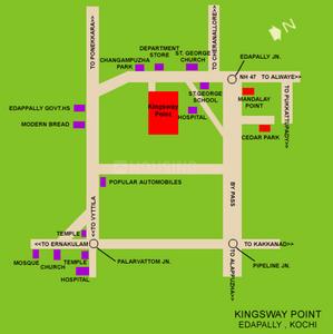 Project Image of 1604 Sq.ft 3 BHK Apartment / Flat for sale in Edappally for Rs. 9000000