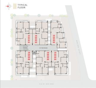 Project Image of 800.0 - 910.5 Sq.ft 3 BHK Apartment for buy in Jay Heights