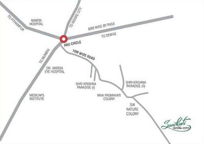 Project Image of 630.0 - 3500.0 Sq.ft Residential Plot Plot for buy in Pushpa Sanskruti Royal City Sector A