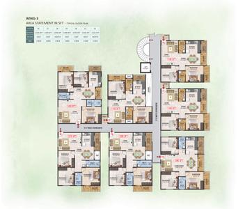 Project Image of 1360.0 - 1755.0 Sq.ft 3 BHK Apartment for buy in Devagiri Opal