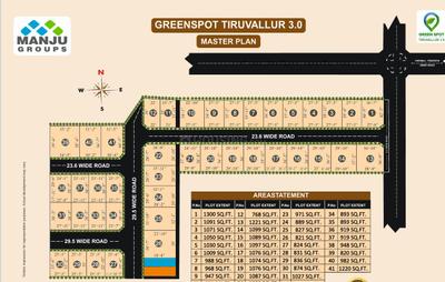 Project Image of 831.0 - 1221.0 Sq.ft Residential Plot Plot for buy in Manju Tiruvallur 3 O