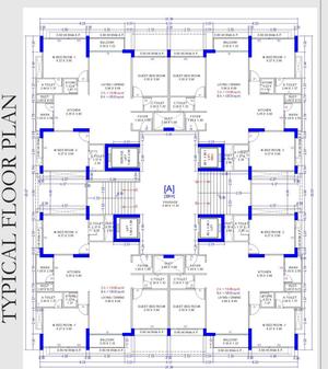 Project Image of 1195.12 - 1258.09 Sq.ft 3 BHK Apartment for buy in DIP The Sky Luxuria