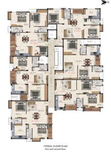 Project Image of 1093.0 - 1482.0 Sq.ft 2 BHK Apartment for buy in Sumangali Daanvi