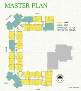 Project Image of 425.0 - 556.0 Sq.ft 1 BHK Apartment for buy in Shree Premier