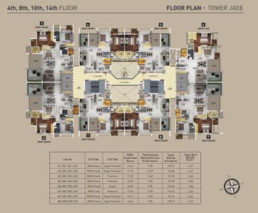 Project Image of 828.0 - 1890.0 Sq.ft 2 BHK Apartment for buy in Purva Aspire