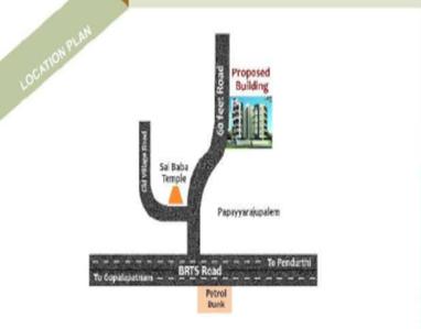 Yamini Dharmala Enclave Location Plan 1