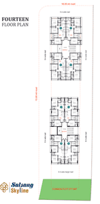 Project Image of 814.29 - 1263.57 Sq.ft 3 BHK Apartment for buy in Satsang Skyline
