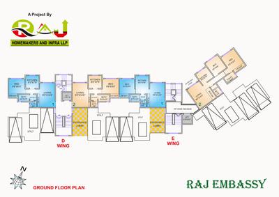 Project Image of 360.59 - 527.43 Sq.ft 1 BHK Apartment for buy in Raj Embassy