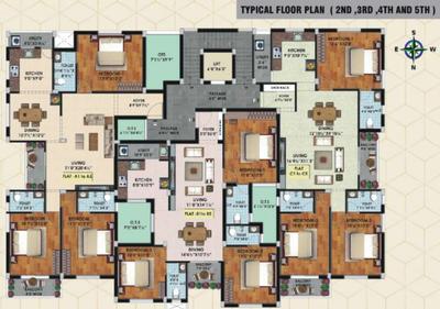 Project Image of 1422.0 - 1757.0 Sq.ft 3 BHK Apartment for buy in KB Courtyard