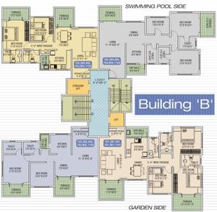 Project Image of 1088.0 - 1526.0 Sq.ft 2 BHK Apartment for buy in GoldFinger Tamara