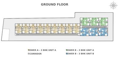Project Image of 576.0 - 611.0 Sq.ft 3 BHK Apartment for buy in Icon Iconest4