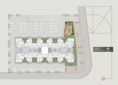 Project Image of 0.0 - 1233.0 Sq.ft 2 BHK Apartment for buy in Karnavati Elysium