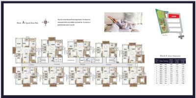 Project Image of 1251.0 - 1308.0 Sq.ft 2 BHK Apartment for buy in Oorjita Vedant