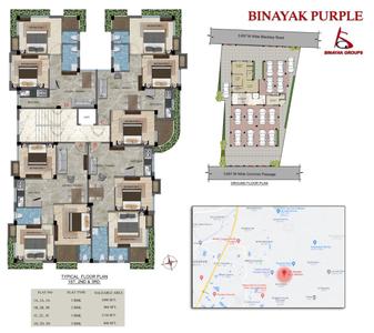 Project Image of 840.0 - 1156.0 Sq.ft 2 BHK Apartment for buy in Binayak Purple