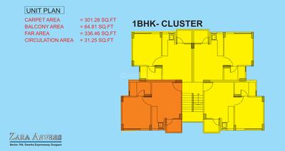Project Image of 624 Sq.ft 2 BHK Apartment / Flat for sale in Sector 104 for Rs. 5200000