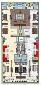 Project Image of 1385.0 - 2200.0 Sq.ft 3 BHK Builder Floor for buy in Magic MV Homes Indirapuram