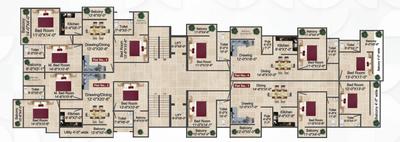 Project Image of 905.0 - 1187.0 Sq.ft 3 BHK Apartment for buy in Sai Samrat Complex
