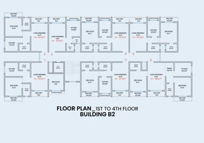 Project Image of 405.0 - 905.0 Sq.ft 1 RK Apartment for buy in Ajmeri Sara Complex