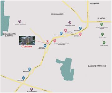 Project Image of 515.0 - 1208.0 Sq.ft 1 BHK Apartment for buy in Centreo