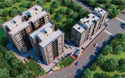Project Image of 1575.0 - 1863.0 Sq.ft 3 BHK Apartment for buy in Rajvi Aashirvad Sky