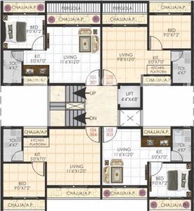 Project Image of 161.0 - 224.0 Sq.ft 1 RK Apartment for buy in Atharva V Niwas