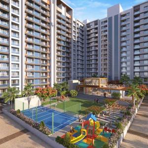 Project Image of 441.0 - 468.0 Sq.ft 1 BHK Apartment for buy in Roshan Milestone Wing B