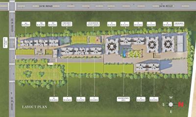 Project Image of 687.28 - 751.21 Sq.ft 3 BHK Apartment for buy in Polite Bhalchandra Vihar Phase II C