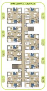Project Image of 980.0 - 2060.0 Sq.ft 2 BHK Apartment for buy in Ramky Greenview Apartments