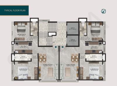 Project Image of 558.0 - 571.46 Sq.ft 2 BHK Apartment for buy in Creative Vrindavan